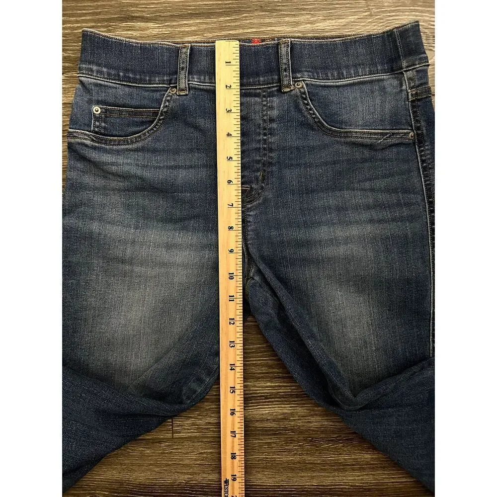 SPANX shape EveryWear Straight Leg Jeans Women's Shaping Stretch Everyday M - Picture 3 of 8